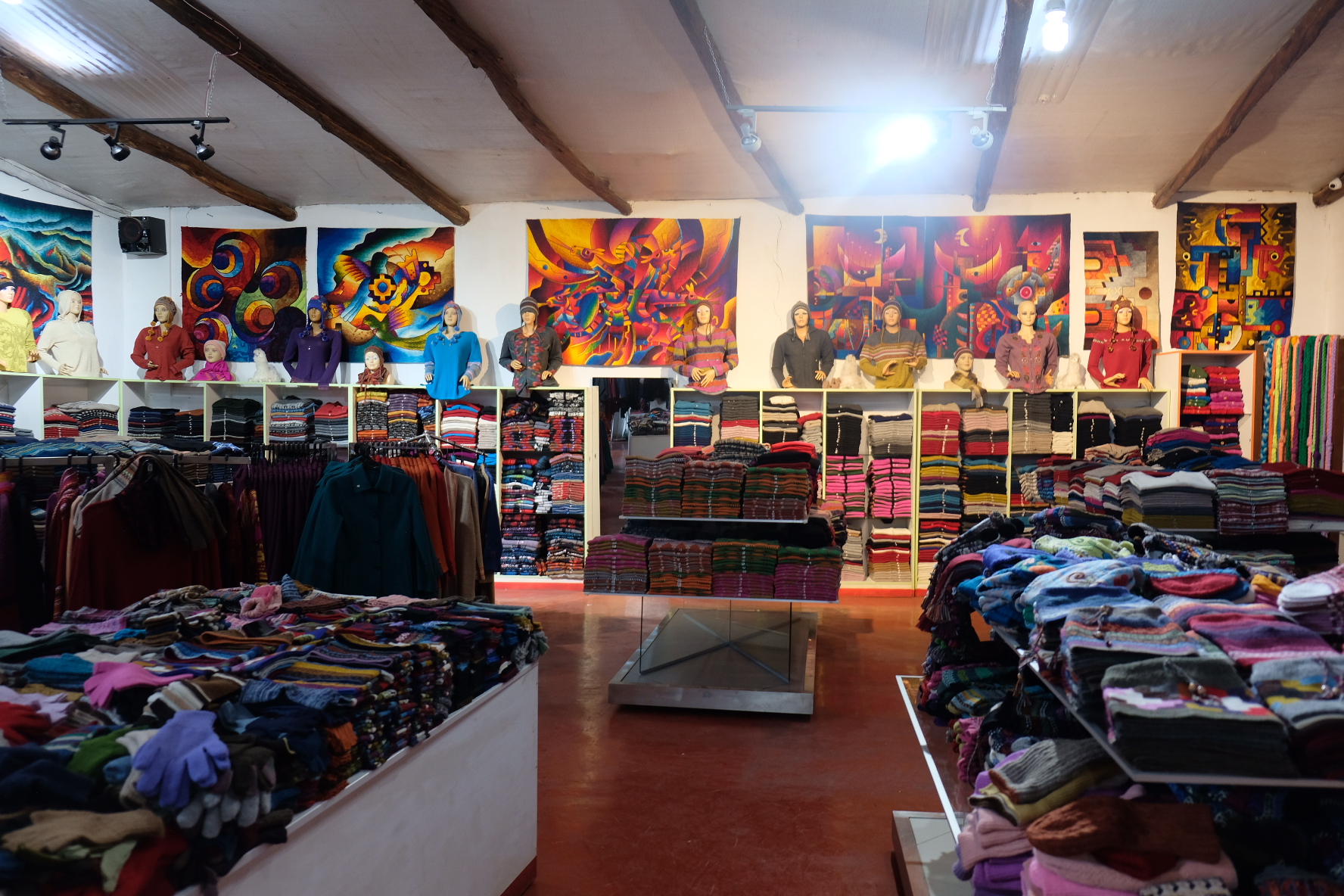 Traditional artisan clothing shop